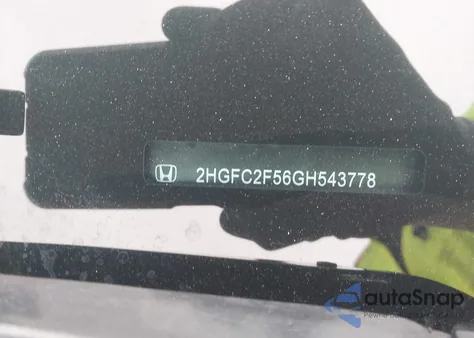 2016 Honda Civic Lx z USA, uszkodzony, nr VIN 2HGFC2F56GH543778